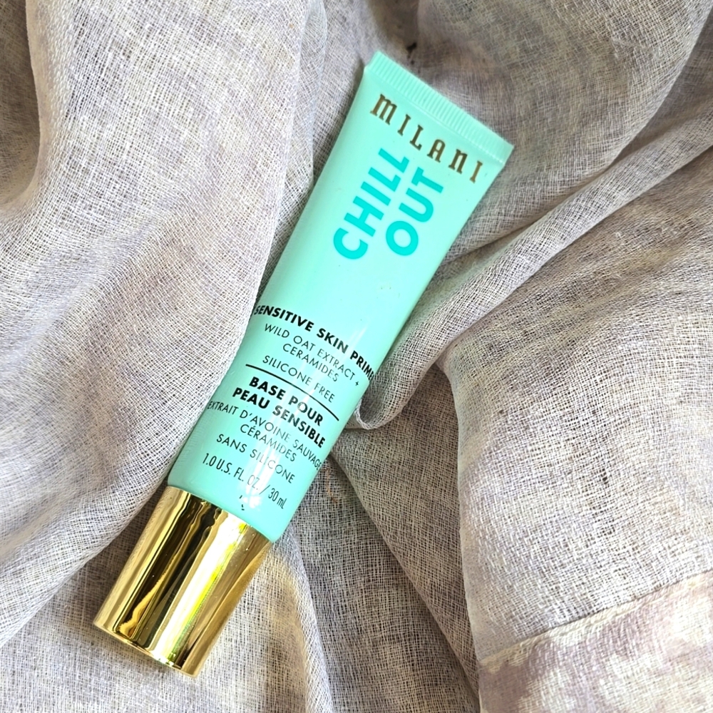 MILANI Sensitive Skin Chill Out Face Primer - Soothes stressed out skin NEW